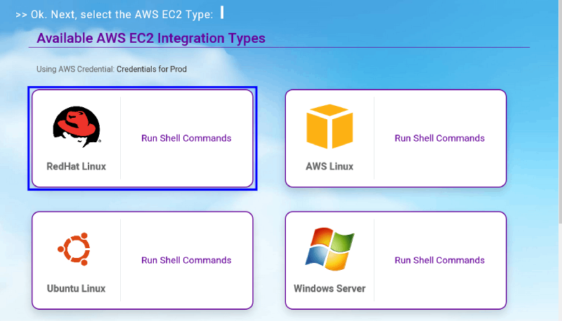 CloudMayor AWS EC2 Types
