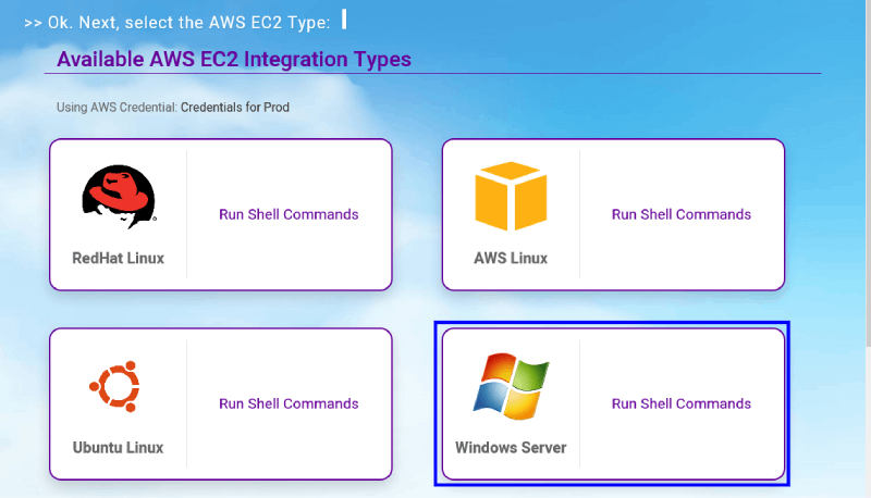 CloudMayor AWS EC2 Types
