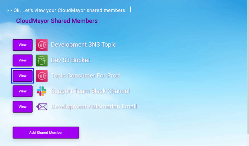 CloudMayor View Member