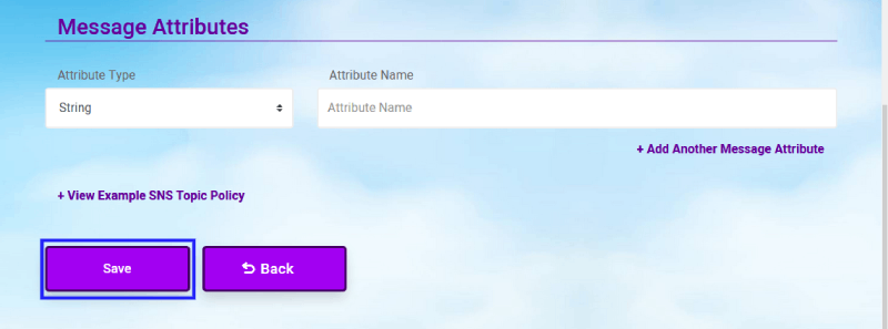 CloudMayor Save Button